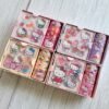 Cute Kitty Washi Tape Set 4 Rolls, 2 Stickers Decorative Masking Tapes for Arts, DIY Crafts, Journals, Planners, Scrapbook, Wrapping - Multicolor