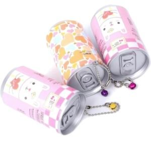 4 Pack of Unicorn Mini Wet Wipes – Travel-Friendly Refreshing Wipes in Cute Tin – Soft & Skin-Friendly