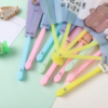 Cute Hand fan Foldable (Pack of 6) Plastic Foldable Handheld Fan For Summer Mini Fans for Children and best for Return Gifts for Kids (6)