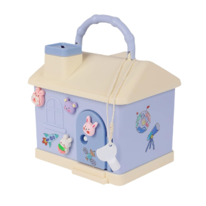 Home Piggy Bank -Money Saving Coin Bank, Plastic Piggy Bank For Kids, Birthday Return For Boys & Girls, Money Bank, Coin Box For Kids