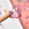 25 Sheets Sanrio Self-Adhesive Stickers Set – Kuromi | Cute Kawaii Cartoon Waterproof Stickers for Journals, Laptops, Scrapbooks, DIY Art & Crafts
